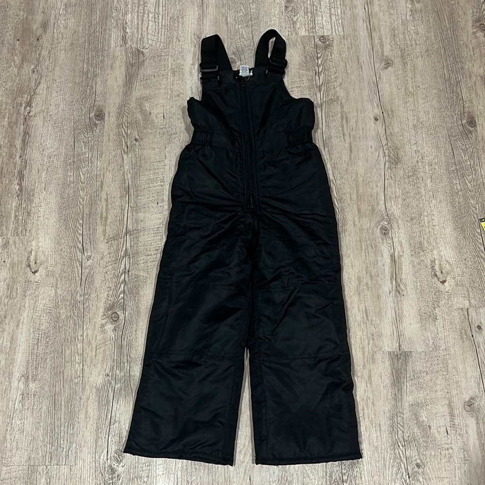 Falls Creek, Youth Snow/Ski Bibs, Black, Sz Small 6/7